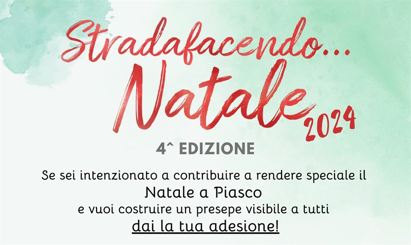 Stradafacendo... Natale - Aperte le adesioni